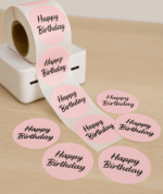 Custom Round Stickers (100)