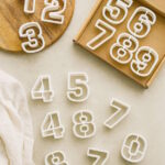 Numbers Cookie cutters Set (Printed)