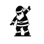 SVG PNG Christmas Village and Santa - Image 5