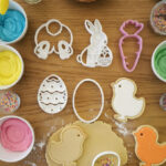 Easter cookie cutters set (Printed)